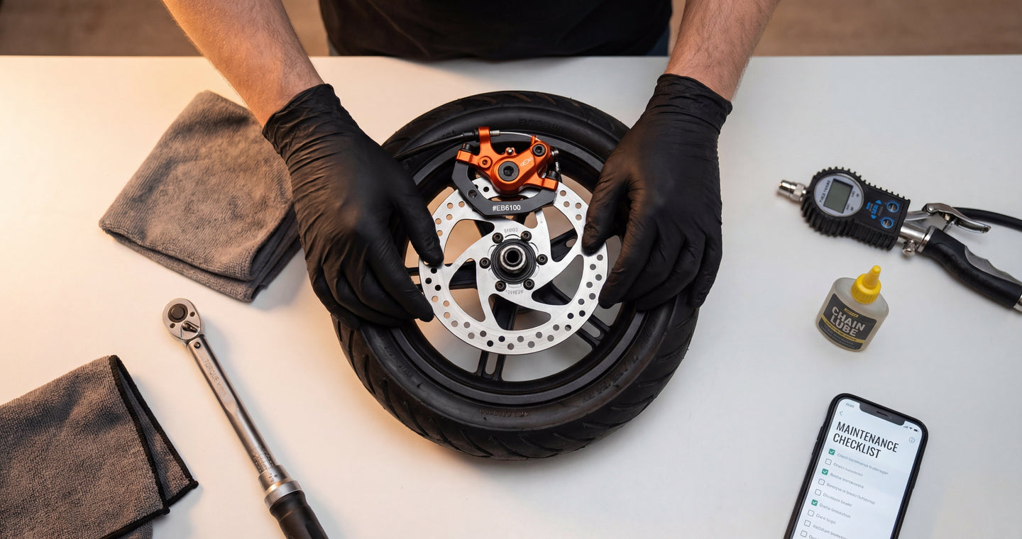 KuKirin electric scooter maintenance guide