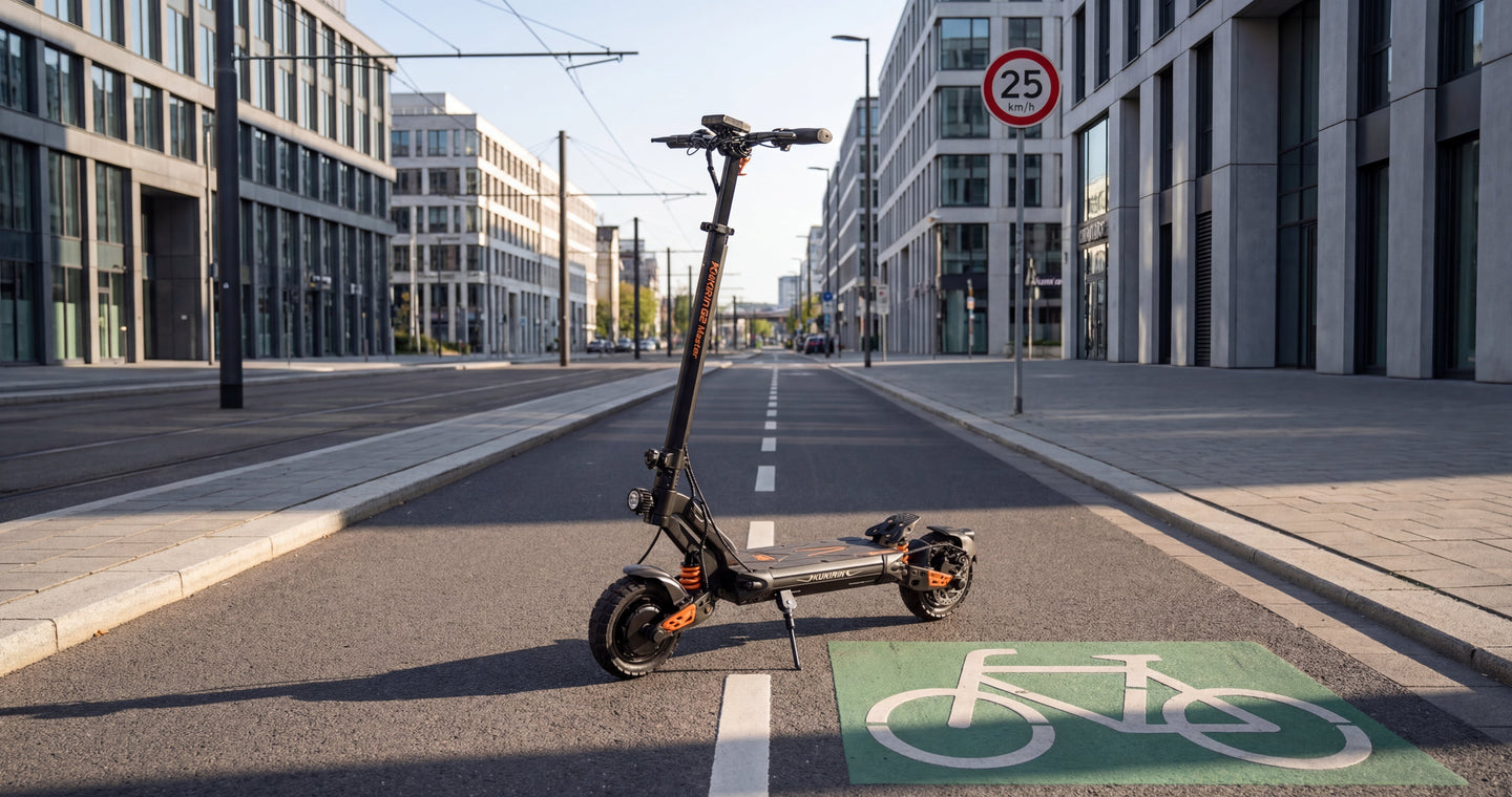 Electric scooter road rules in Europe in 2026