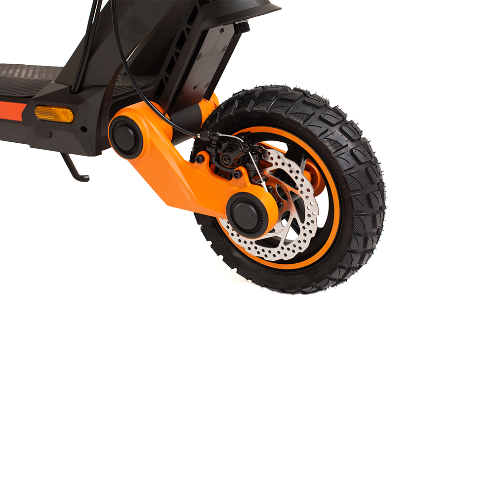 KuKirin G3 front wheel, disc brake and suspension