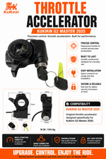 KuKirin G2 Master 2025 Throttle Accelerator with Key Lock