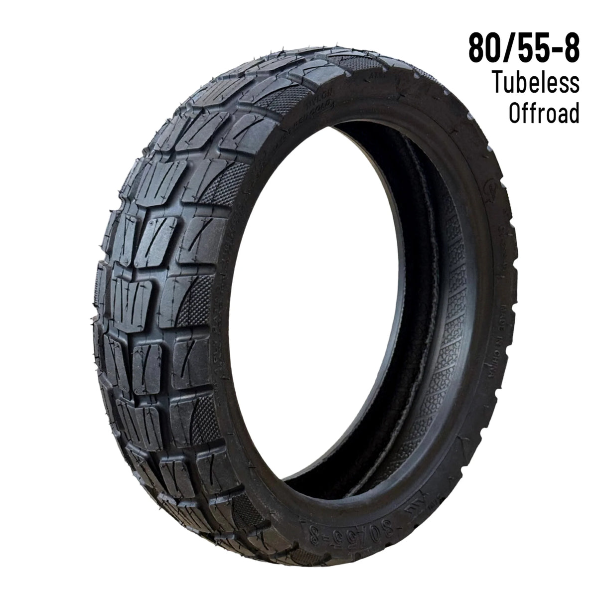 80/55-8 Tubeless Off-Road Tire – Navee XT5