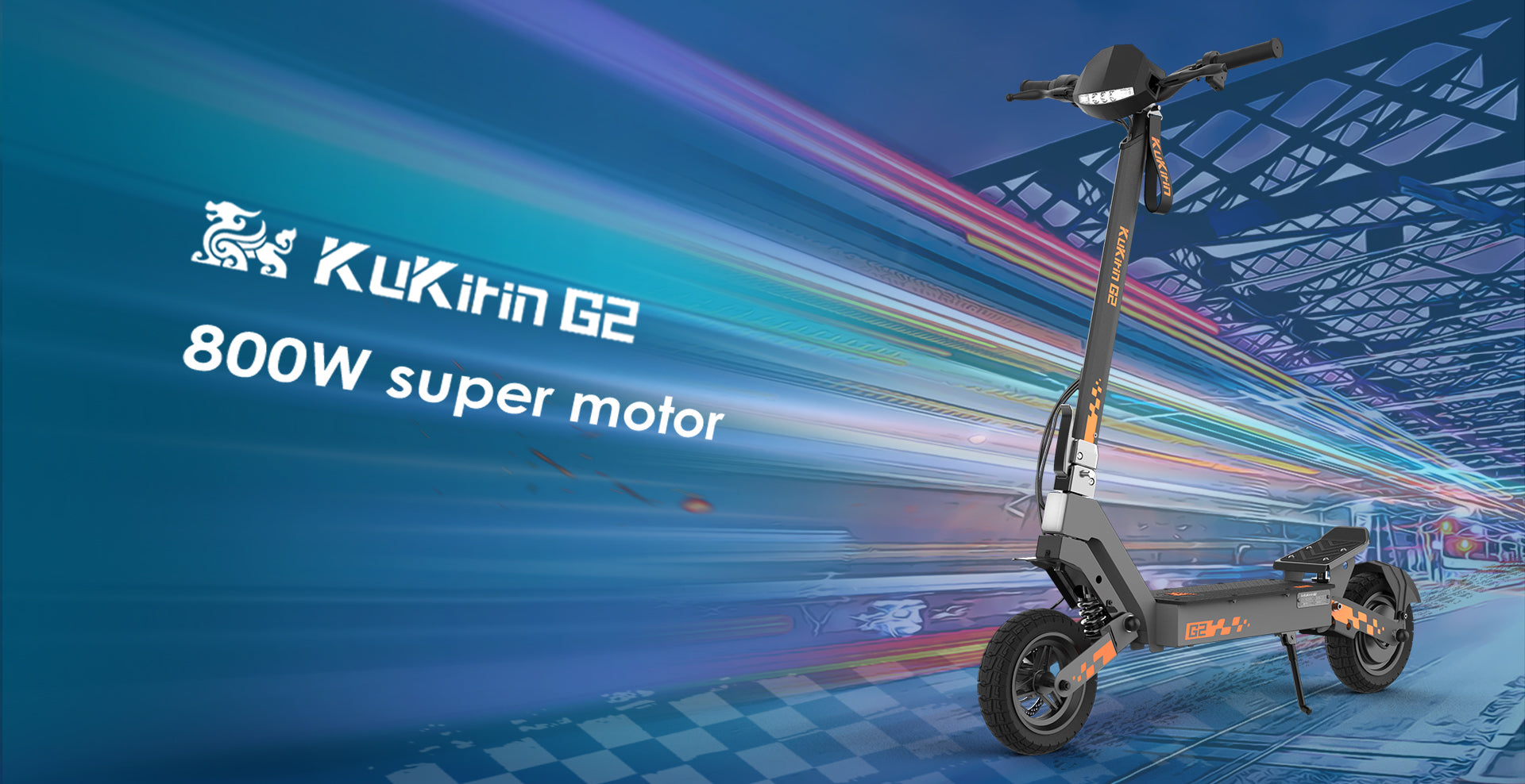 KuKirin G2 2026 with 800 W motor graphic