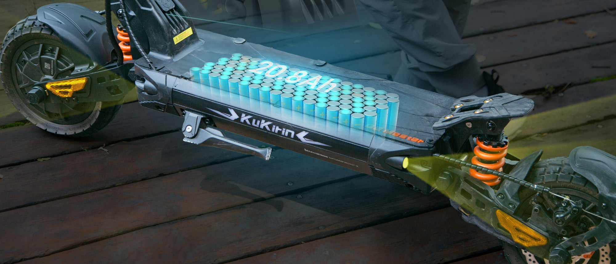 KuKirin G2 Master battery and thermal-management graphic