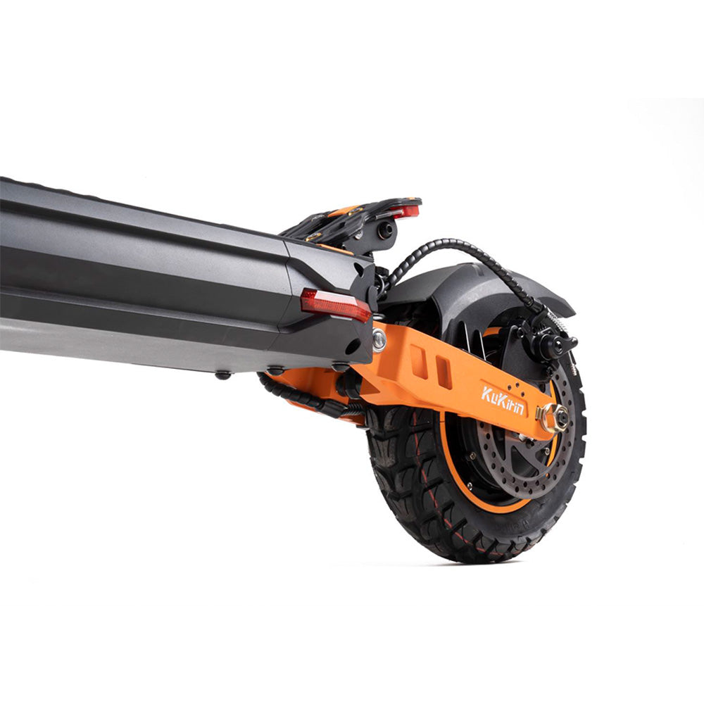 KuKirin G2 Max rear suspension and disc brake