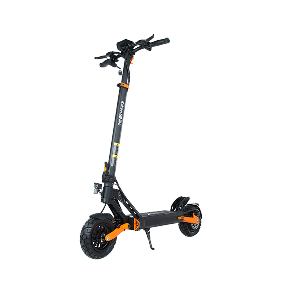 KuKirin G2 Pro VMP electric scooter — rear three-quarter view