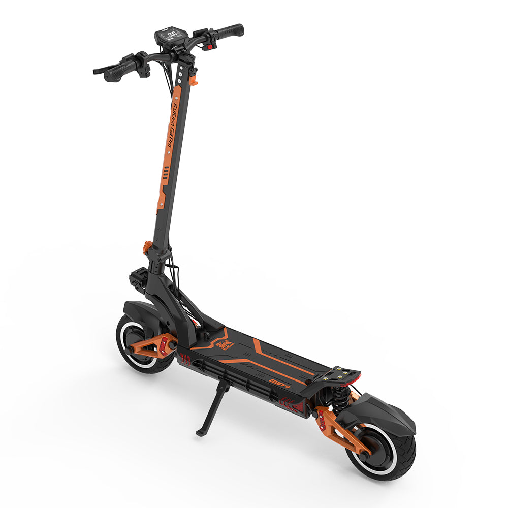 KuKirin G3 Pro electric scooter, rear three-quarter view