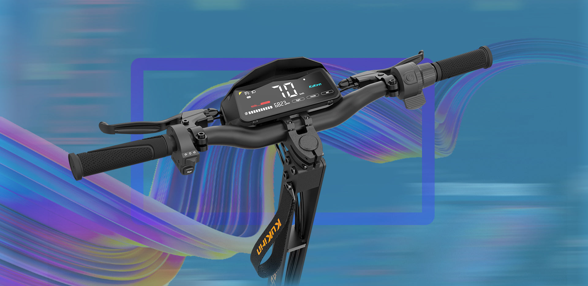 KuKirin G4 2026 touch display and handlebar controls