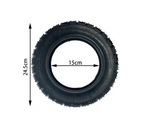 TUOVT 10×3-6 Off-Road Tubeless Tire 80/65-6 (255×80) for Electric Scooter