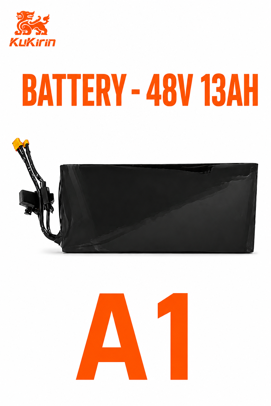 Original KuKirin A1 Battery – 48V 13Ah Li-ion Battery Pack